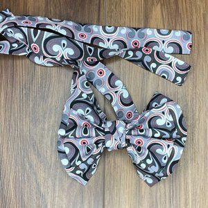 The Monochrome Paisley (Bow)